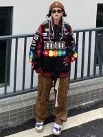 Racing Jacket M&Ms Noir *