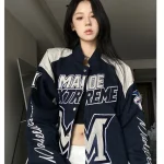 Racing Jacket Bleu Foncé *