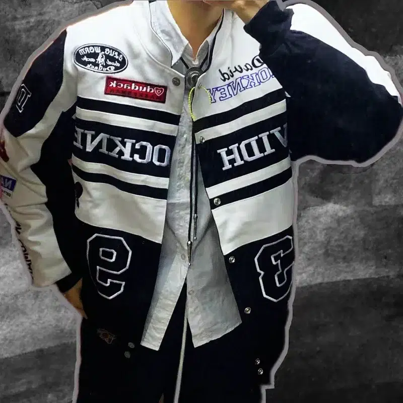 Racing Jacket « Davidh Ockney » *